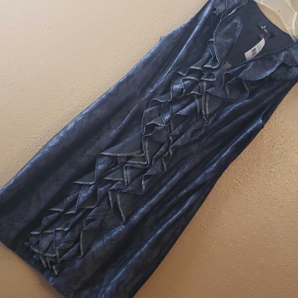 NWT Alberto Makali snake ruffle dress 14